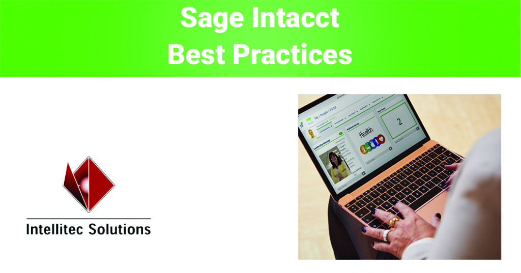 Sage Intacct dimensions