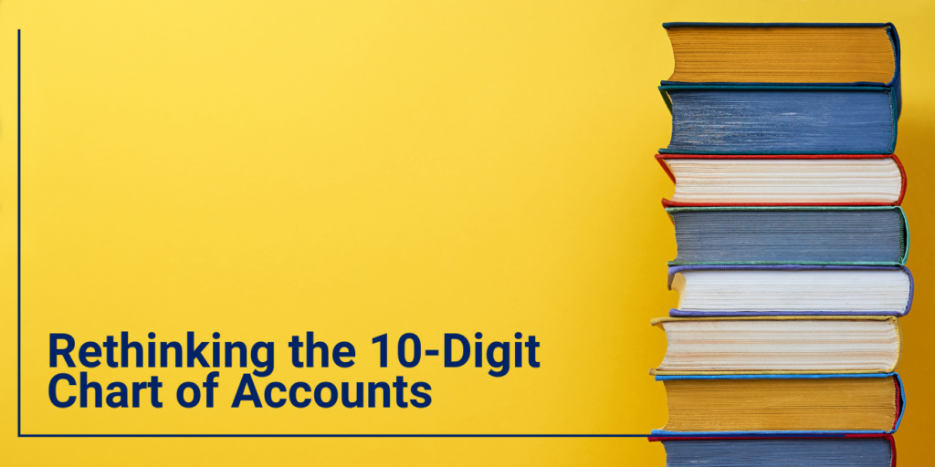 chart of accounts list