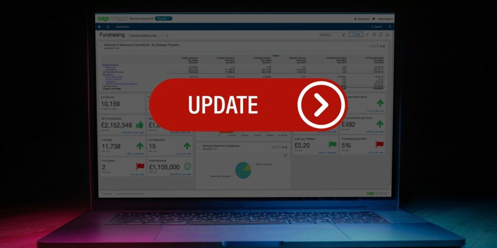 sage intacct update